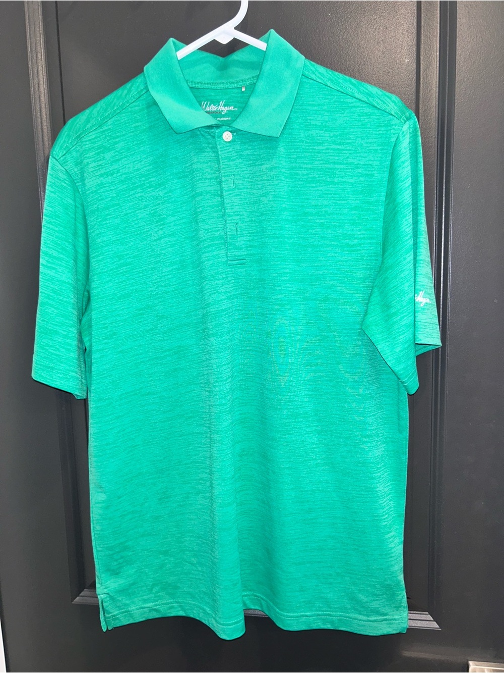 Walter Hagen Teal Green Heather Polo
